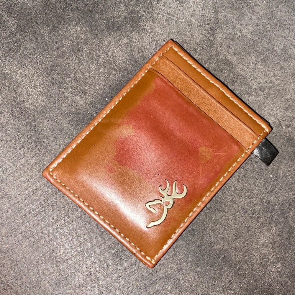 Realtree Camouflage Leather Card Holder
